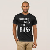 Wobble geht der Bass-das dubstep D der Männer T - T-Shirt (Vorne ganz)