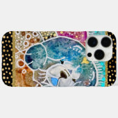WOBBLE-ROCK Chow Hund Aquarellbatik Case-Mate iPhone Hülle (Rückseite (Horizontal))