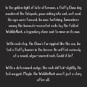 WOBBLE-ROCK Chow Hund Aquarellbatik Hoodie