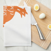 Wobble Wobble etwas Anderes witzige Türkei Zitat Küchentuch (Viertel Falte)