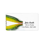 Wobbler-Label Adressaufkleber (Vorne)