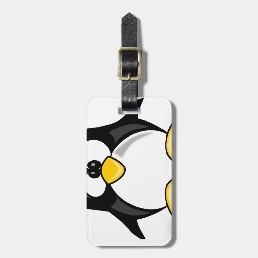 Wobbly Pete Gepäckanhänger (Vorderseite vertikal)