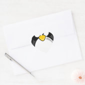 Wobbly Pete Herz-Aufkleber (Umschlag)