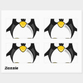 Wobbly Pete Rechteckiger Aufkleber (Blatt)