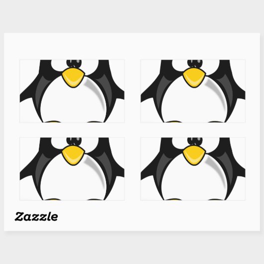 Wobbly Pete Rechteckiger Aufkleber (Blatt)