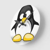 Wobbly Pete Runde Wanduhr (Winkel)