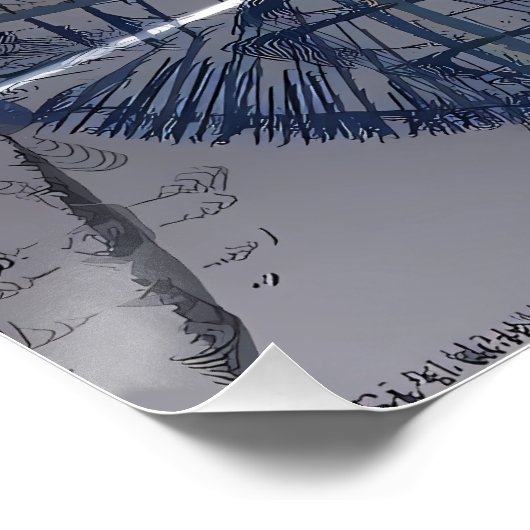 Wobby Sobby Memphis Poster (Ecke)