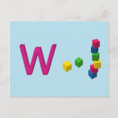 Wobly Card Postkarte (Vorderseite)