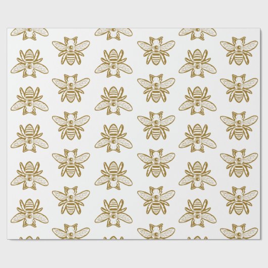 WOC-Bee-Logo Geschenkpapier (Flach)