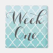 Woche 1 Magnet (Vorne)