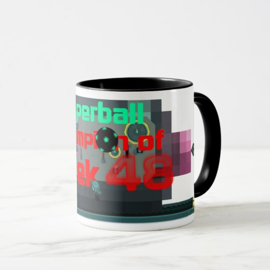 Woche 48 Trophäe SUMMER Tasse (VorderseiteRechts)