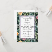 Woche-Blatt-Karte Karte (Vorderseite/Rückseite Beispiel)