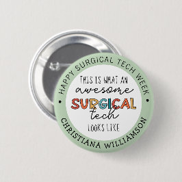 Woche der benutzerdefinierten Chirurgie Button