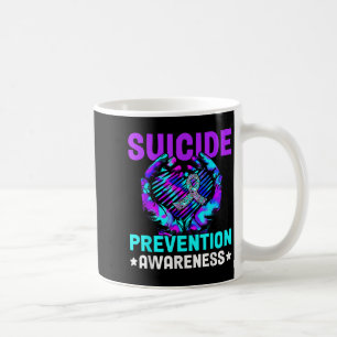 Woche der Bewusstseinsbildung bei Hand-Herz-Suizid Kaffeetasse