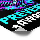 Woche der Bewusstseinsbildung bei Hand-Herz-Suizid Poster (Ecke)