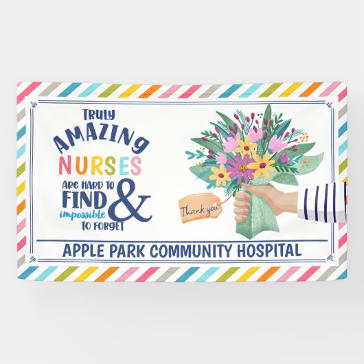 Woche der Krankenpflege Vielen Dank phantastische Banner (Horizontal)