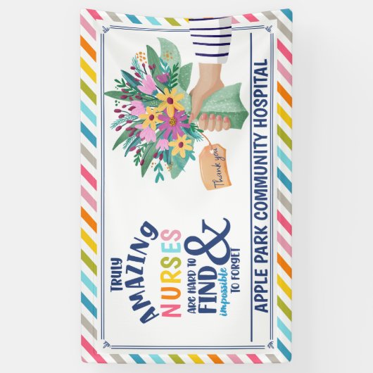 Woche der Krankenpflege Vielen Dank phantastische Banner (Vertikal)
