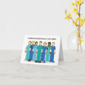 Woche der nationalen Atemwegsversorgung Karte (Gelbe Blume)