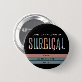 Woche der personalisierten Chirurgie oder Technik Button