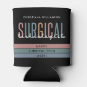 Woche der personalisierten Chirurgie oder Technik Dosenkühler (Rückseite)