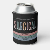 Woche der personalisierten Chirurgie oder Technik Dosenkühler (Kanne Rückseite)