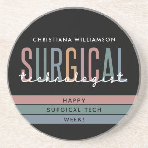 Woche der personalisierten Chirurgie oder Technik Getränkeuntersetzer