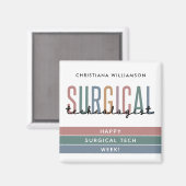 Woche der personalisierten Chirurgie oder Technik Magnet (Vorderseite/Rückseite)