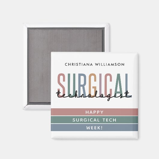 Woche der personalisierten Chirurgie oder Technik Magnet (Vorderseite/Rückseite)