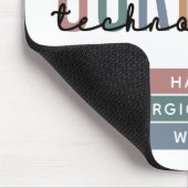 Woche der personalisierten Chirurgie oder Technik Mousepad (Ecke)