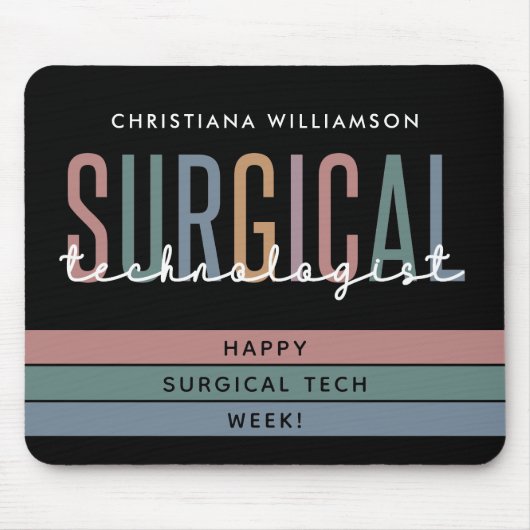 Woche der personalisierten Chirurgie oder Technik Mousepad (Vorne)