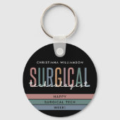 Woche der personalisierten Chirurgie oder Technik Schlüsselanhänger (Vorderseite)