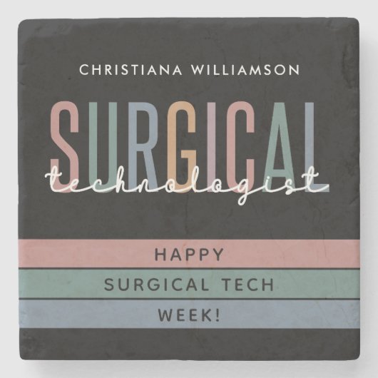 Woche der personalisierten Chirurgie oder Technik Steinuntersetzer (Vorderseite)