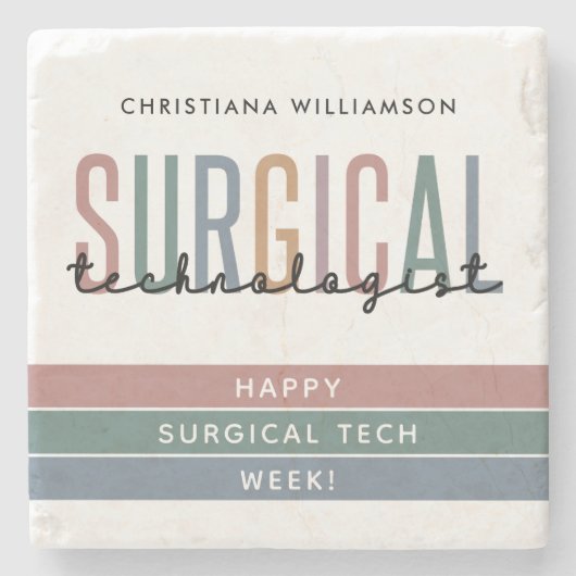 Woche der personalisierten Chirurgie oder Technik Steinuntersetzer (Vorderseite)