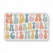 Woche des medizinischen Laboratoriums Aufkleber (Vorderseite)