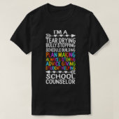 Woche des Schulberaters (National School Counselin T-Shirt (Design vorne)