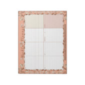 Woche Planer Woche auf einen Blick Notizblock (Rotiert)