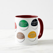 Woche Tasse (VorderseiteRechts)