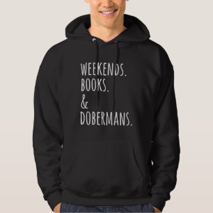 Wochenbücher und Dobermans Hoodie