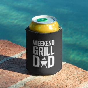 Wochend-Grill-Vater Lustiger BBQ Dosenkühler
