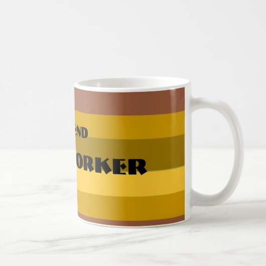 Wochenend-Holzarbeiter - Tasse (Rechts)