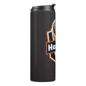 Wochenend-Liga Scramble Teamname hinzufügen Hacker Thermosbecher (Nach links gedreht)