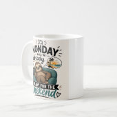 Wochenend Stimmung Kaffeetasse (Vorderseite Links)