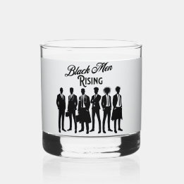 Wochenend-Whiskey-Glas für afroamerikanische Männe Whiskyglas