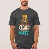 Wochenendautos mit Whiskey-Chance T-Shirt (Vorderseite)