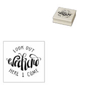 Wochenende aussehen Hier komme ich 2 Gummistempel (Stempel)