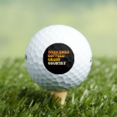 Wochenende Coffee Cross Country Runner Golfball (Insitu T-Shirt)