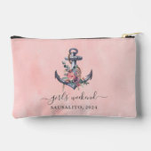 Wochenende der Küstenstadt Zubehörtasche (Rückseite)