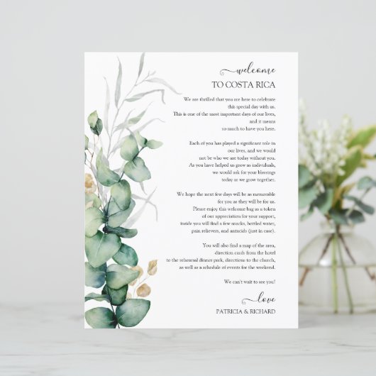 Wochenende Hochzeitreise Grüne Landschaft Eukalypt (Stehend Vorderseite)