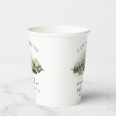 Wochenende im Camping Woods Bachelorette Pappbecher (Rechts)