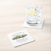 Wochenende im Camping Woods Bachelorette Rechteckiger Pappuntersetzer (Vor Ort)